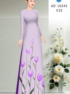 Vải Áo Dài Hoa Tulip AD 16545 27 1774401298 619 vai ao dai hoa tulip ad 16545