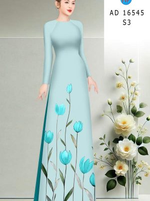 Vải Áo Dài Hoa Tulip AD 16545 36 1774401299 349 vai ao dai hoa tulip ad 16545