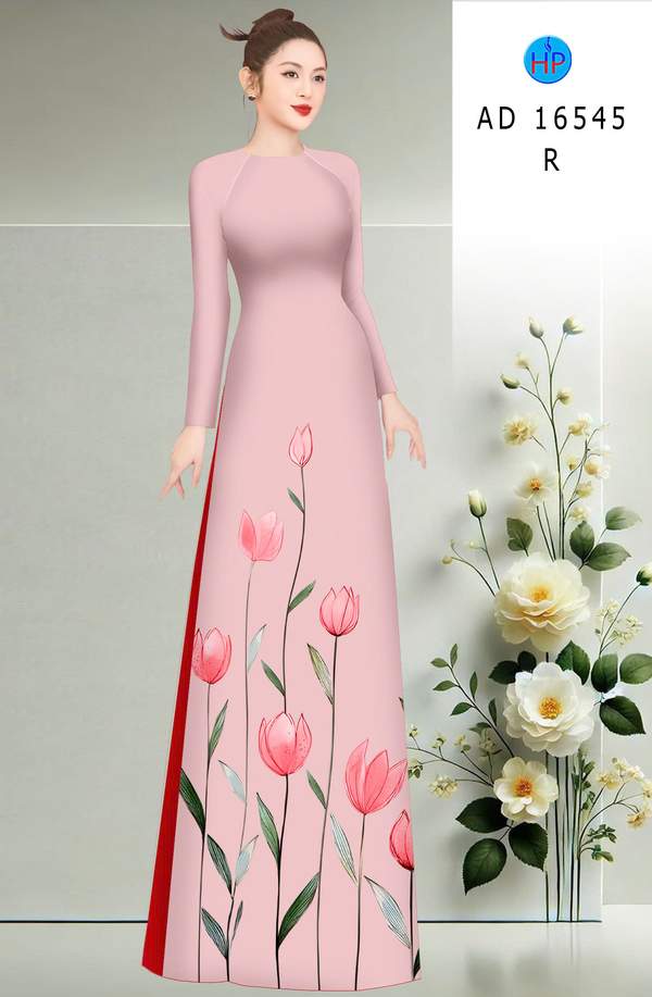 Vải Áo Dài Hoa Tulip AD 16545 17 1774401299 665 vai ao dai hoa tulip ad 16545
