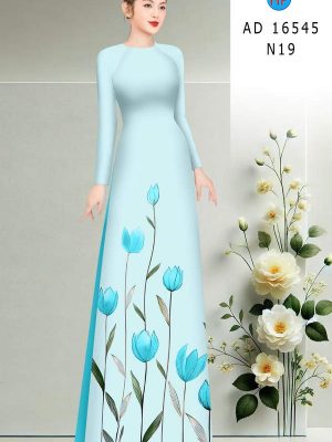 Vải Áo Dài Hoa Tulip AD 16545 37 1774401300 19 vai ao dai hoa tulip ad 16545