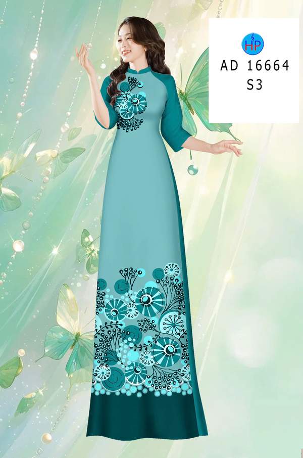 Vải Áo Dài Hoa In 3D AD 16664 11 1774575690 114 vai ao dai hoa in 3d ad 16664