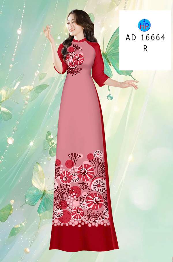 Vải Áo Dài Hoa In 3D AD 16664 10 1774575690 664 vai ao dai hoa in 3d ad 16664