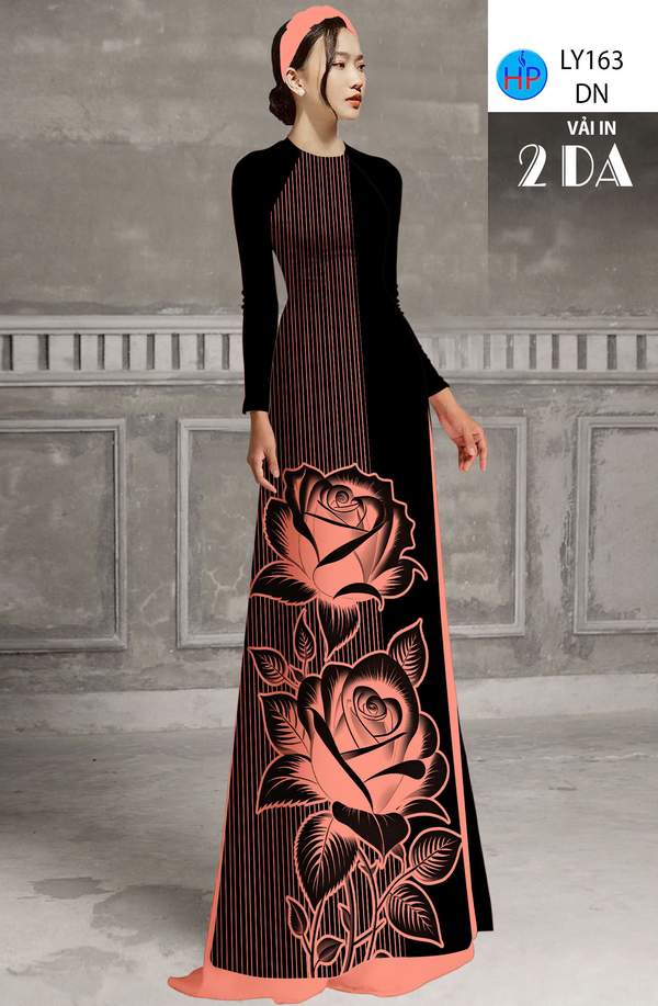 Vải Áo Dài Hoa Hồng AD LY163 4 1774663690 172 vai ao dai hoa hong ad ly163