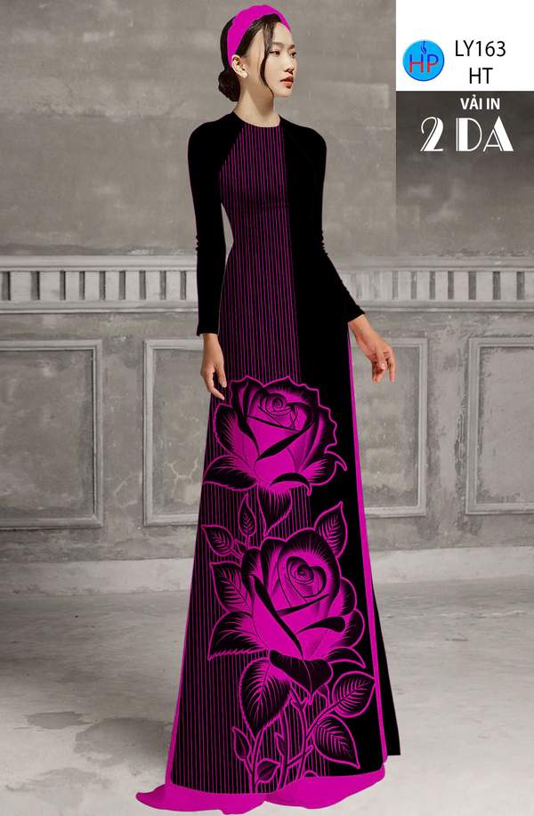 Vải Áo Dài Hoa Hồng AD LY163 2 1774663690 815 vai ao dai hoa hong ad ly163