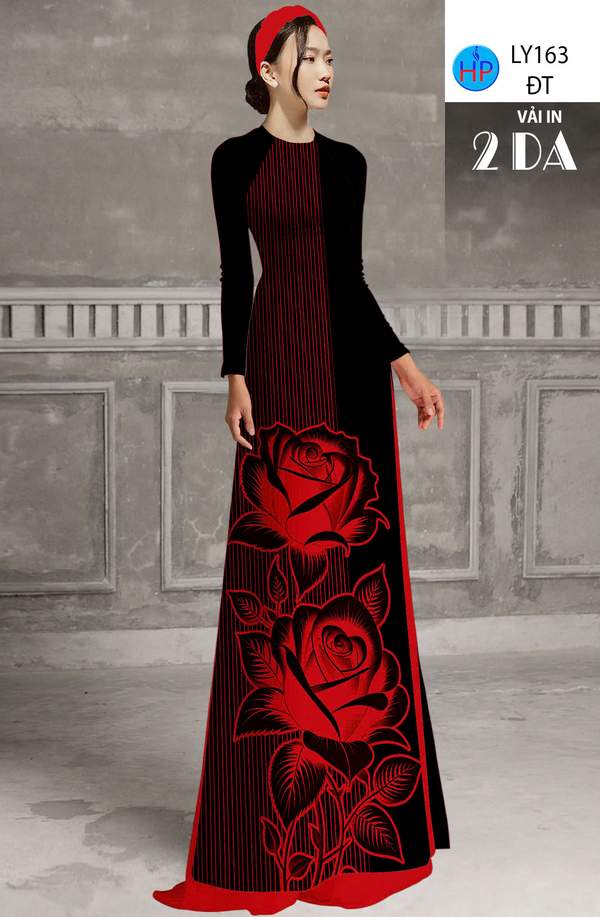 Vải Áo Dài Hoa Hồng AD LY163 14 1774663692 75 vai ao dai hoa hong ad ly163