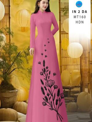 Vải Áo Dài Hoa In 3D AD MT160 20 1774664163 384 vai ao dai hoa in 3d ad mt160