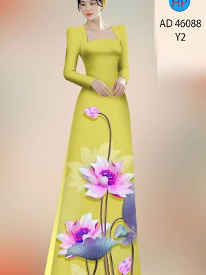 Vải Áo Dài Hoa Sen AD 46088 22 1774664611 891 vai ao dai hoa sen ad 46088