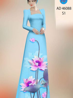 Vải Áo Dài Hoa Sen AD 46088 31 1774664613 354 vai ao dai hoa sen ad 46088