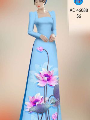 Vải Áo Dài Hoa Sen AD 46088 35 1774664614 412 vai ao dai hoa sen ad 46088