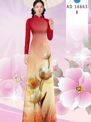Vải Áo Dài Hoa In 3D AD 16663 28 1774921259 298 vai ao dai hoa in 3d ad 16663