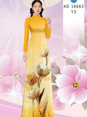 Vải Áo Dài Hoa In 3D AD 16663 35 1774921261 442 vai ao dai hoa in 3d ad 16663