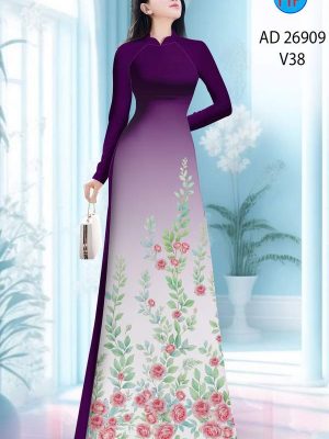 Vải Áo Dài Hoa Hồng AD 26909 21 1774921742 577 vai ao dai hoa hong ad 26909