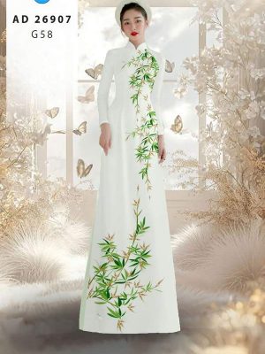 Vải Áo Dài Hoa In 3D AD 26907 22 1774922240 214 vai ao dai hoa in 3d ad 26907