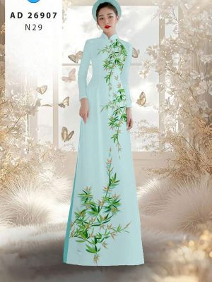 Vải Áo Dài Hoa In 3D AD 26907 37 1774922243 4 vai ao dai hoa in 3d ad 26907