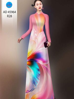 Vải Áo Dài Hoa In 3D AD 45964 20 vai ao dai hoa in 3d ad 45964