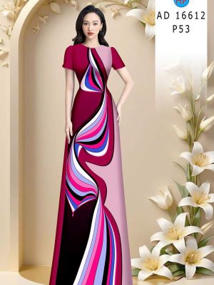 Vải Áo Dài Hoa Văn AD 16612 20 vai ao dai hoa van ad 16612