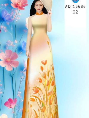 Vải Áo Dài Hoa Ly AD 16686 23 1775092574 130 vai ao dai hoa ly ad 16686