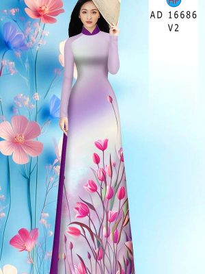 Vải Áo Dài Hoa Ly AD 16686 31 1775092576 246 vai ao dai hoa ly ad 16686