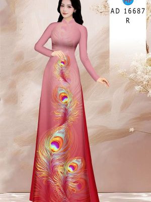 Vải Áo Dài Hoa In 3D AD 16687 24 1775093054 739 vai ao dai hoa in 3d ad 16687