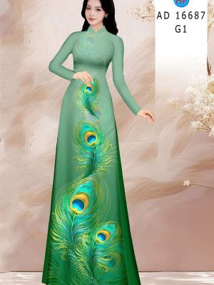 Vải Áo Dài Hoa In 3D AD 16687 29 1775093055 166 vai ao dai hoa in 3d ad 16687
