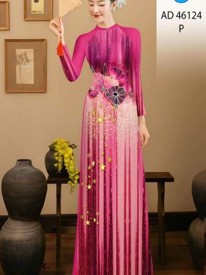Vải Áo Dài Hoa In 3D AD 46124 26 1775176695 506 vai ao dai hoa in 3d ad 46124