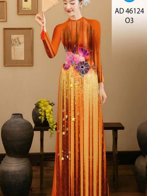 Vải Áo Dài Hoa In 3D AD 46124 27 1775176695 564 vai ao dai hoa in 3d ad 46124