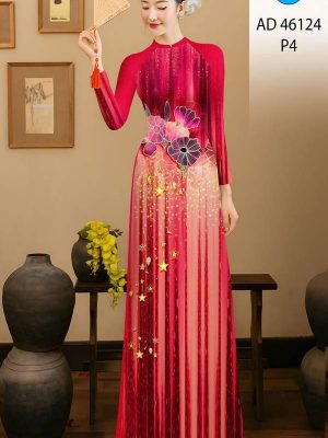 Vải Áo Dài Hoa In 3D AD 46124 25 1775176695 606 vai ao dai hoa in 3d ad 46124
