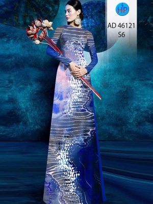 Vải Áo Dài Hoa In 3D AD 46121 23 1775178109 403 vai ao dai hoa in 3d ad 46121