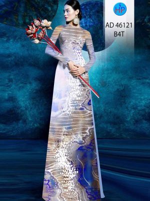 Vải Áo Dài Hoa In 3D AD 46121 27 1775178110 564 vai ao dai hoa in 3d ad 46121