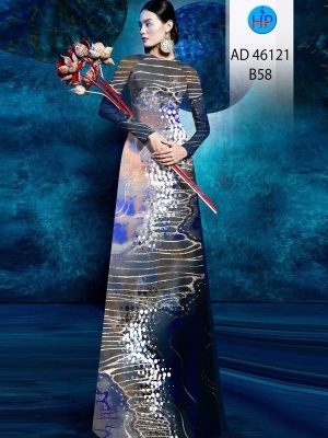 Vải Áo Dài Hoa In 3D AD 46121 33 1775178111 674 vai ao dai hoa in 3d ad 46121
