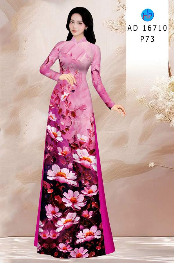 Vải Áo Dài Hoa Cúc AD 16710 7 1775611018 311 vai ao dai hoa cuc ad 16710