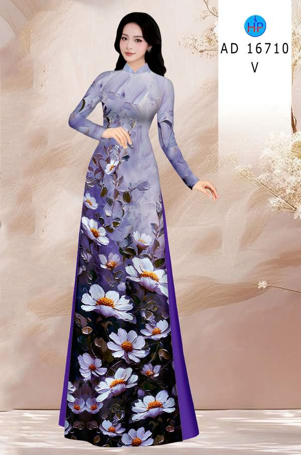 Vải Áo Dài Hoa Cúc AD 16710 16 1775611019 11 vai ao dai hoa cuc ad 16710
