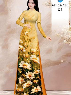 Vải Áo Dài Hoa Cúc AD 16710 34 1775611020 40 vai ao dai hoa cuc ad 16710