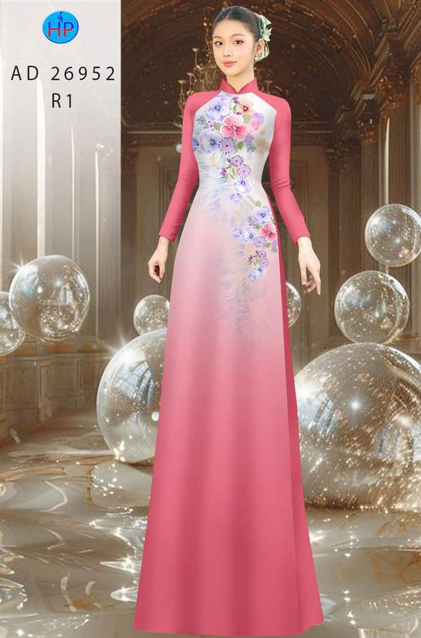Vải Áo Dài Hoa In 3D AD 26952 5 1775611481 463 vai ao dai hoa in 3d ad 26952