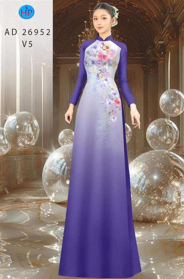 Vải Áo Dài Hoa In 3D AD 26952 9 1775611481 678 vai ao dai hoa in 3d ad 26952