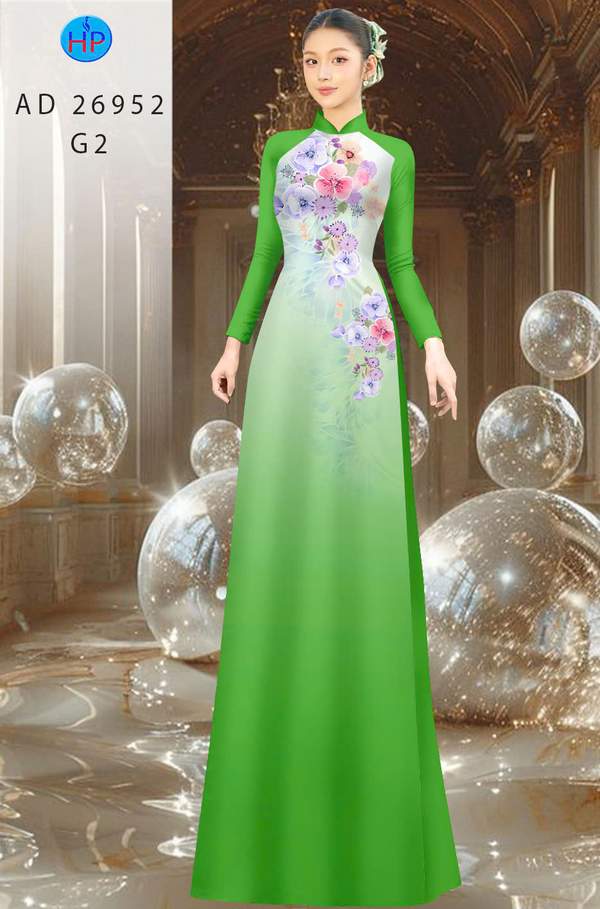 Vải Áo Dài Hoa In 3D AD 26952 14 1775611482 208 vai ao dai hoa in 3d ad 26952