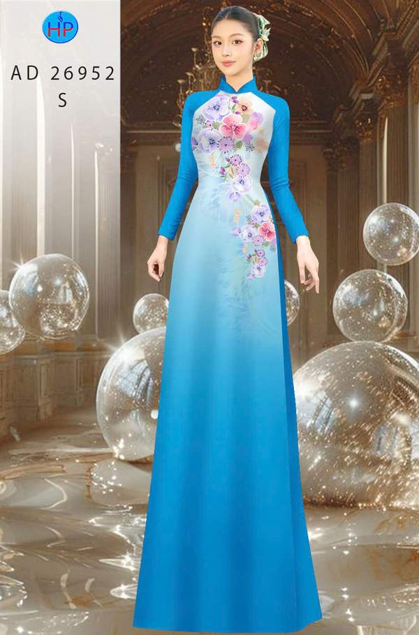 Vải Áo Dài Hoa In 3D AD 26952 11 1775611482 476 vai ao dai hoa in 3d ad 26952