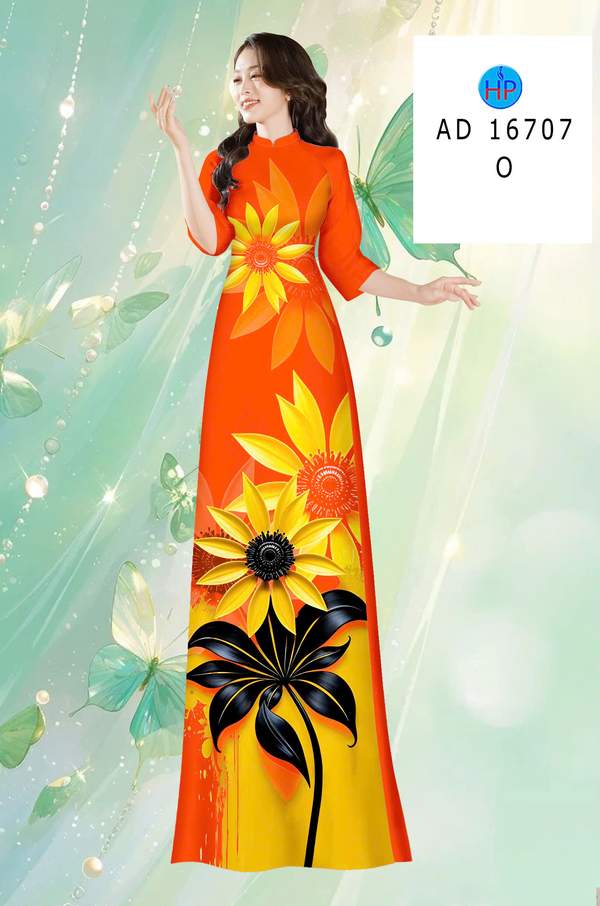 Vải Áo Dài Hoa Hướng Dương AD 16707 2 1775611940 557 vai ao dai hoa huong duong ad 16707