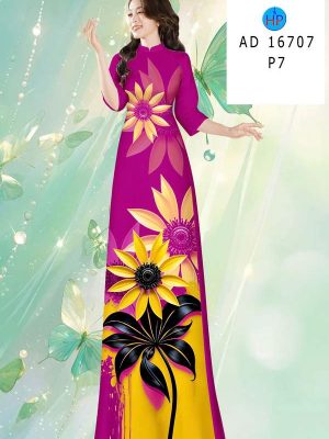 Vải Áo Dài Hoa Hướng Dương AD 16707 24 1775611941 669 vai ao dai hoa huong duong ad 16707