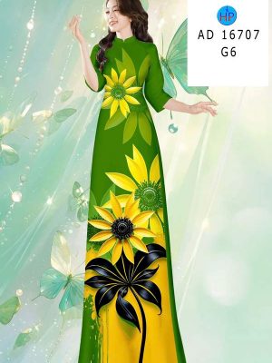 Vải Áo Dài Hoa Hướng Dương AD 16707 29 1775611942 109 vai ao dai hoa huong duong ad 16707