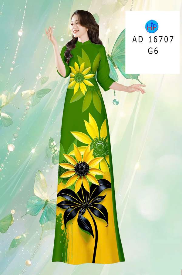Vải Áo Dài Hoa Hướng Dương AD 16707 12 1775611942 109 vai ao dai hoa huong duong ad 16707