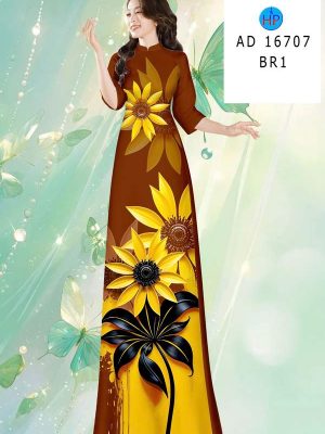 Vải Áo Dài Hoa Hướng Dương AD 16707 26 1775611942 644 vai ao dai hoa huong duong ad 16707