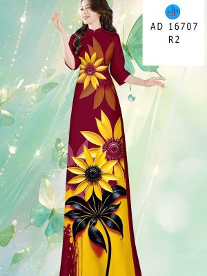 Vải Áo Dài Hoa Hướng Dương AD 16707 32 1775611943 382 vai ao dai hoa huong duong ad 16707