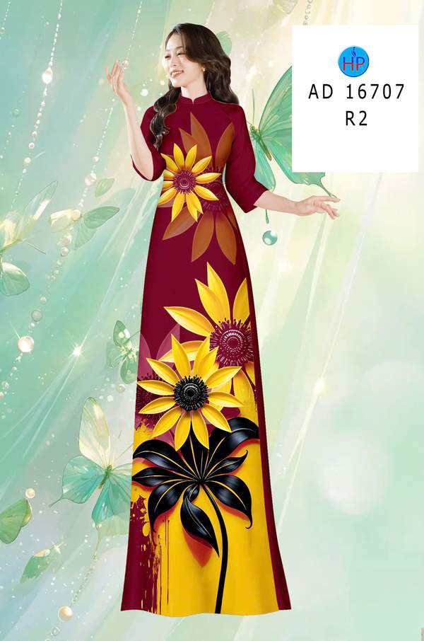 Vải Áo Dài Hoa Hướng Dương AD 16707 15 1775611943 382 vai ao dai hoa huong duong ad 16707