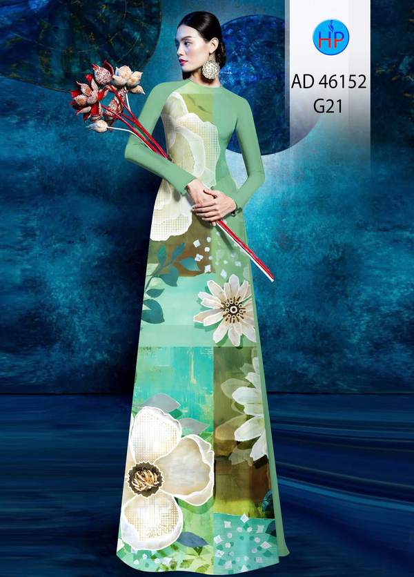 Vải Áo Dài Hoa In 3D AD 46152 3 1775696223 759 vai ao dai hoa in 3d ad 46152