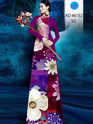 Vải Áo Dài Hoa In 3D AD 46152 23 1775696224 150 vai ao dai hoa in 3d ad 46152