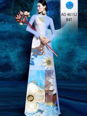 Vải Áo Dài Hoa In 3D AD 46152 28 1775696225 285 vai ao dai hoa in 3d ad 46152
