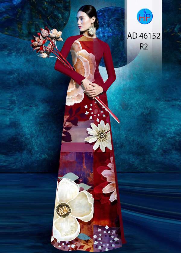Vải Áo Dài Hoa In 3D AD 46152 8 1775696225 788 vai ao dai hoa in 3d ad 46152