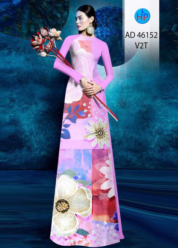 Vải Áo Dài Hoa In 3D AD 46152 9 1775696225 821 vai ao dai hoa in 3d ad 46152