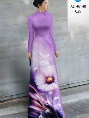 Vải Áo Dài Hoa In 3D AD 46148 26 1775696657 378 vai ao dai hoa in 3d ad 46148